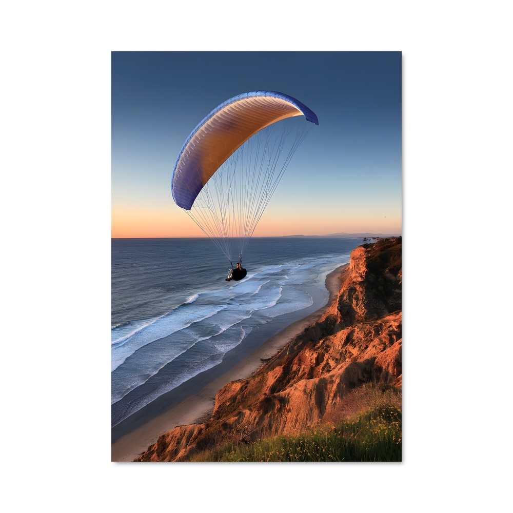 Poster Hang gliding